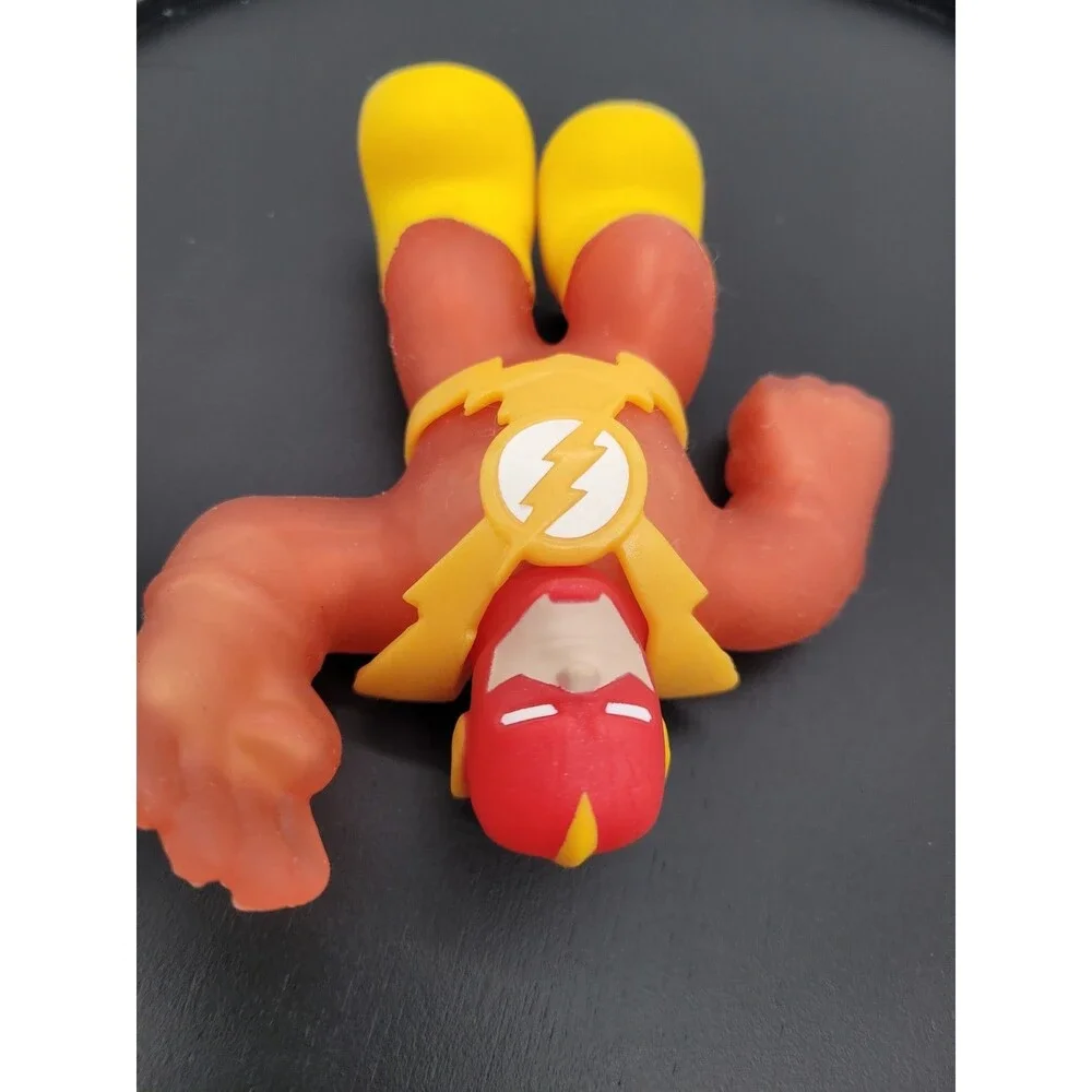 Heroes Of Goo Jit Zu DC Comics The Flash Rubber Stretchy Gel Filled 4